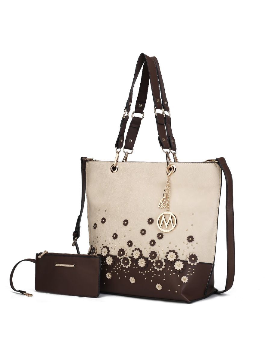 MKF Collection Petra Tote Bag with Wristlet by Mia k