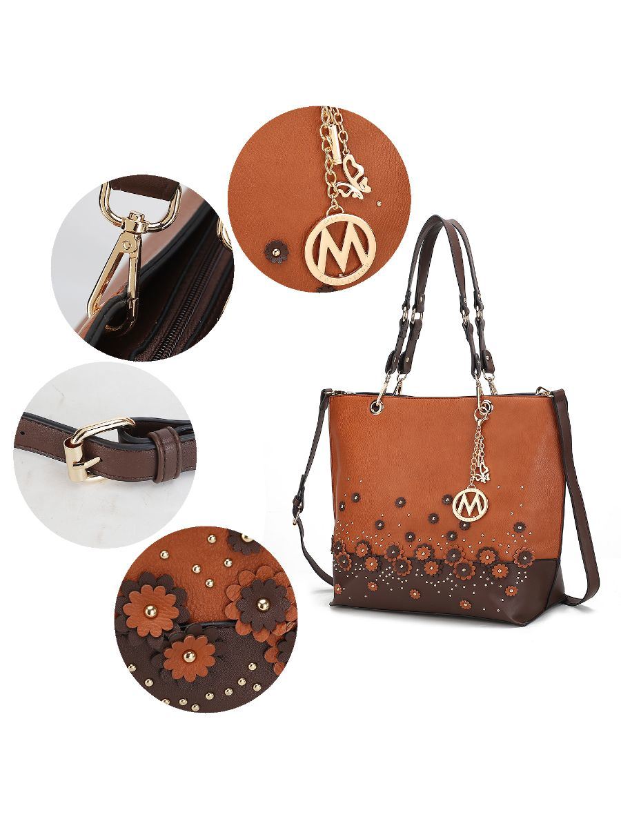 MKF Collection Petra Tote Bag with Wristlet by Mia k