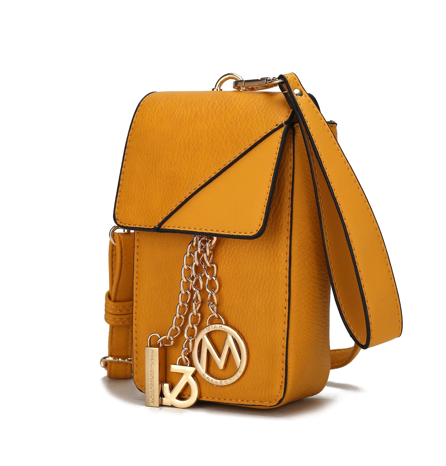 MKF Collection Hannah Crossbody Bag & Wristlet Vegan Leather For Women by Mia k