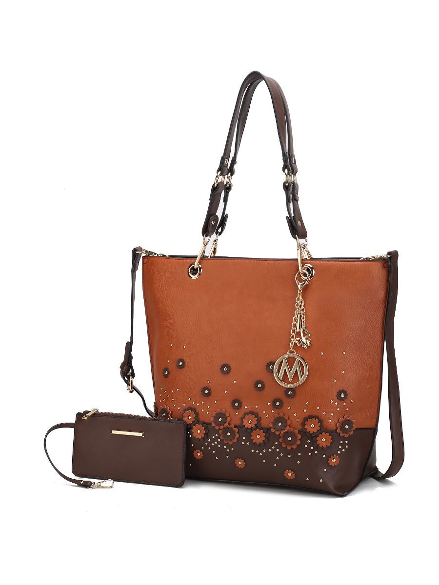 MKF Collection Petra Tote Bag with Wristlet by Mia k