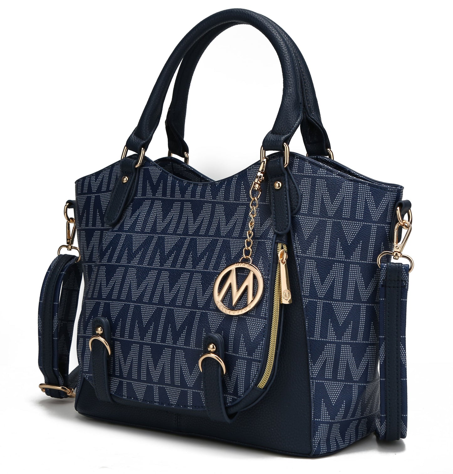 MKF Collection Fula Signature Satchel Bag by Mia k