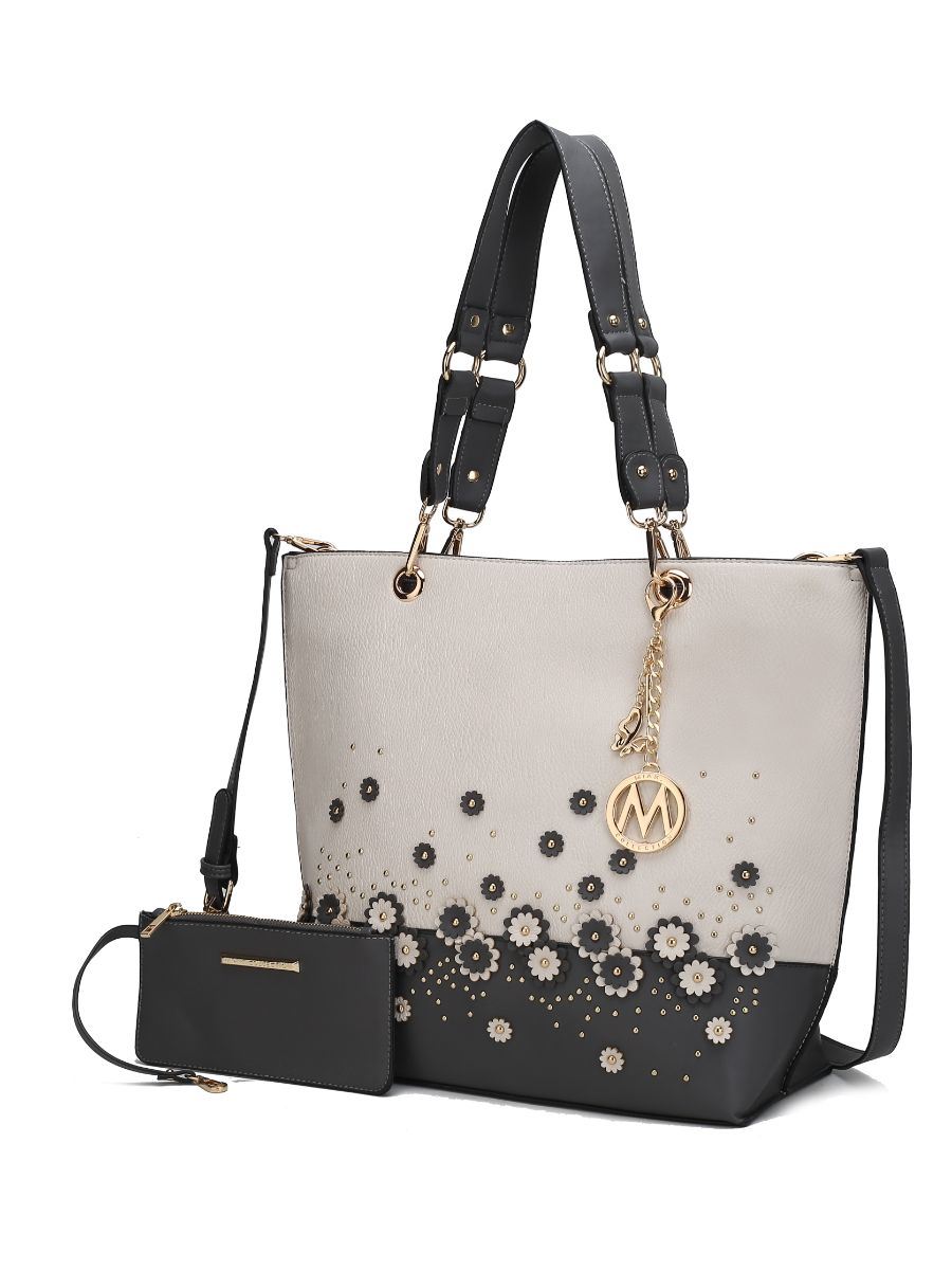 MKF Collection Petra Tote Bag with Wristlet by Mia k