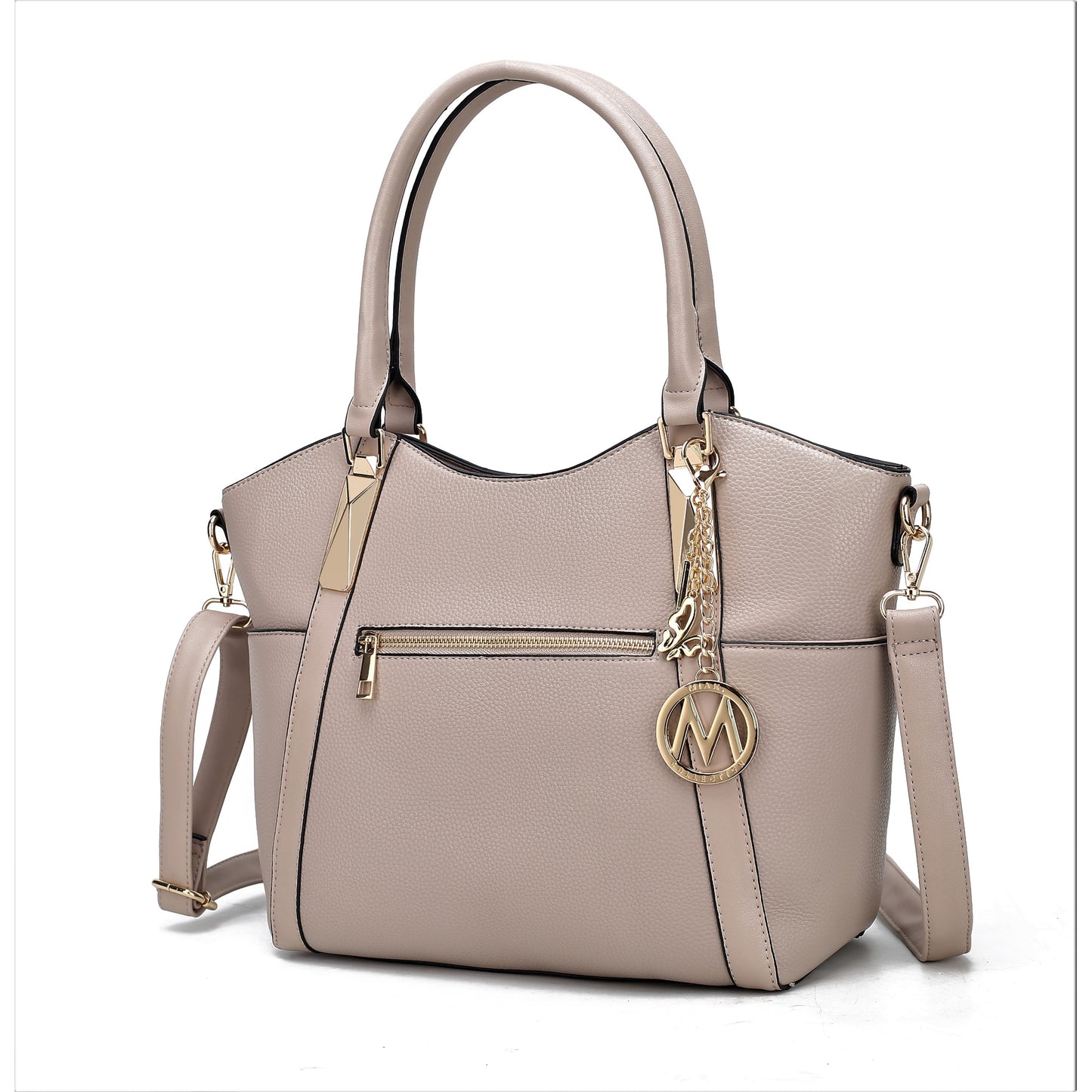 MKF Collection Janise Solid Tote Handbag