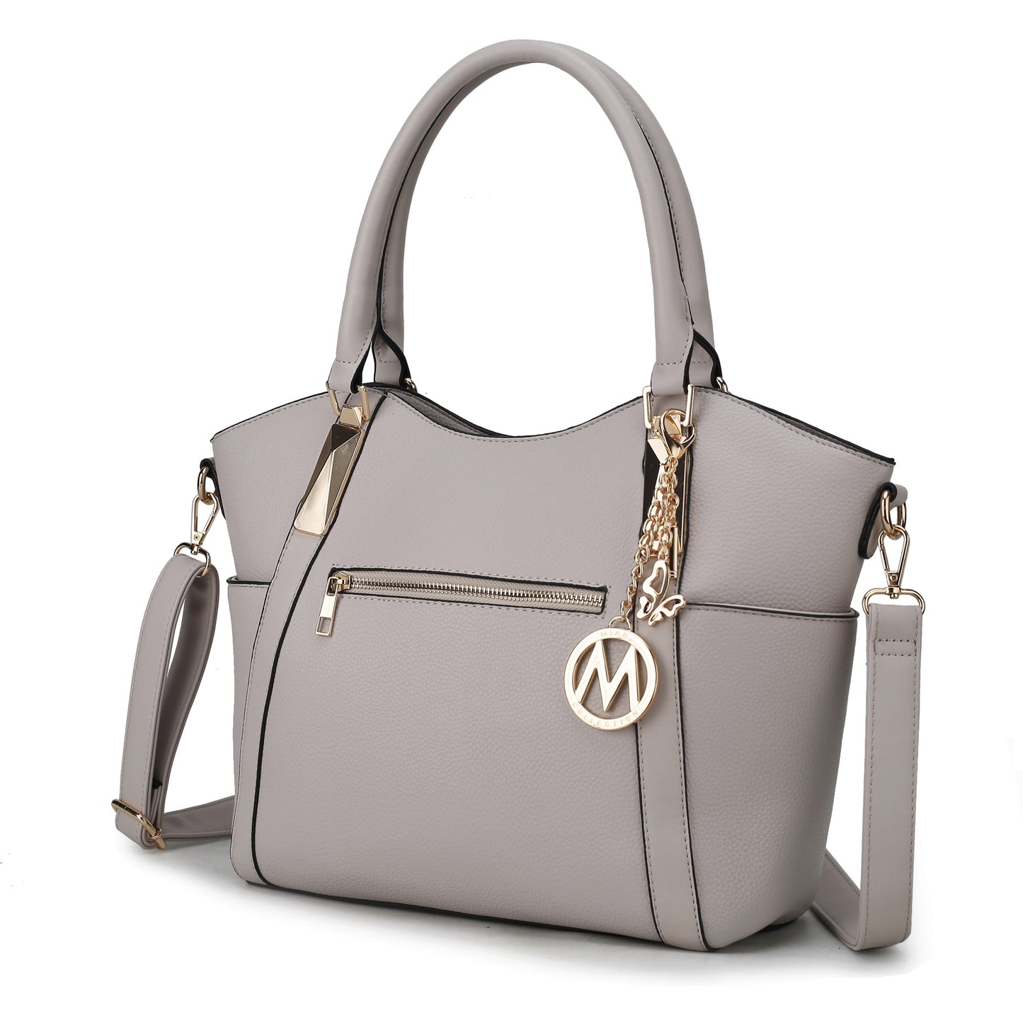 MKF Collection Janise Solid Tote Handbag