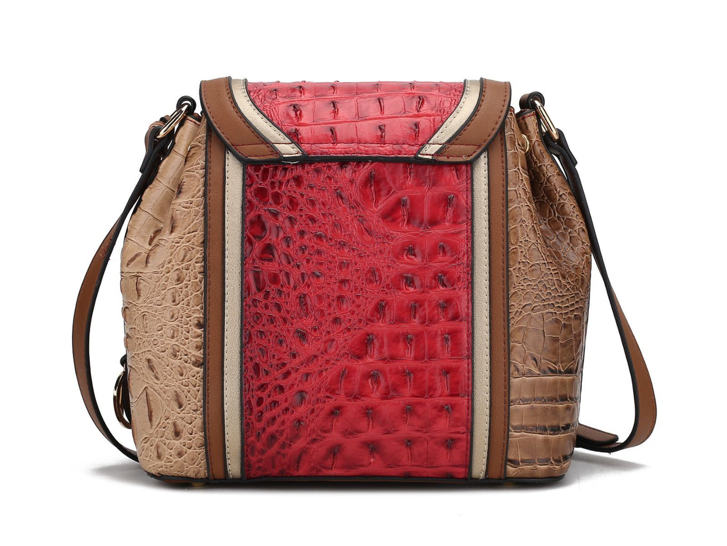 MKF Collection Jamilah Crossbody Vegan Leather Women by Mia k