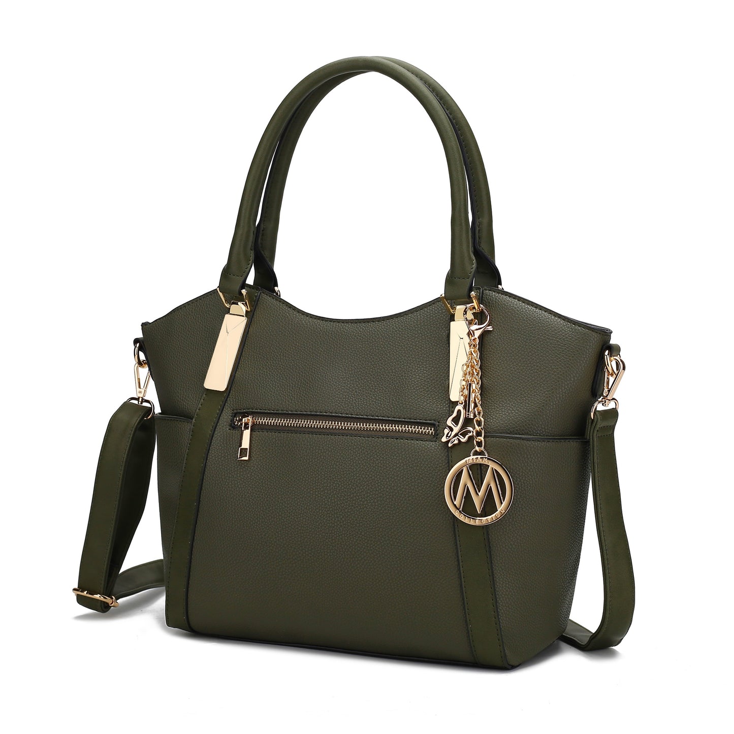 MKF Collection Janise Solid Tote Handbag