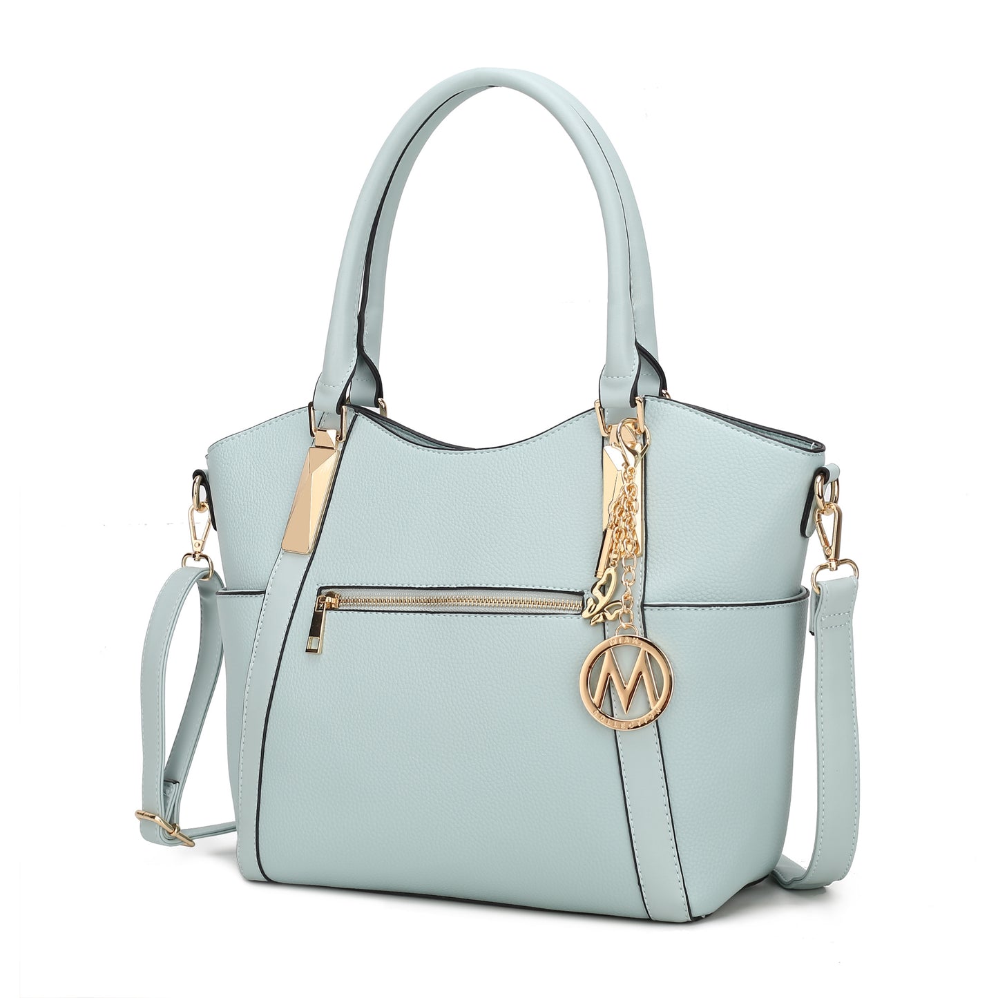 MKF Collection Janise Solid Tote Handbag