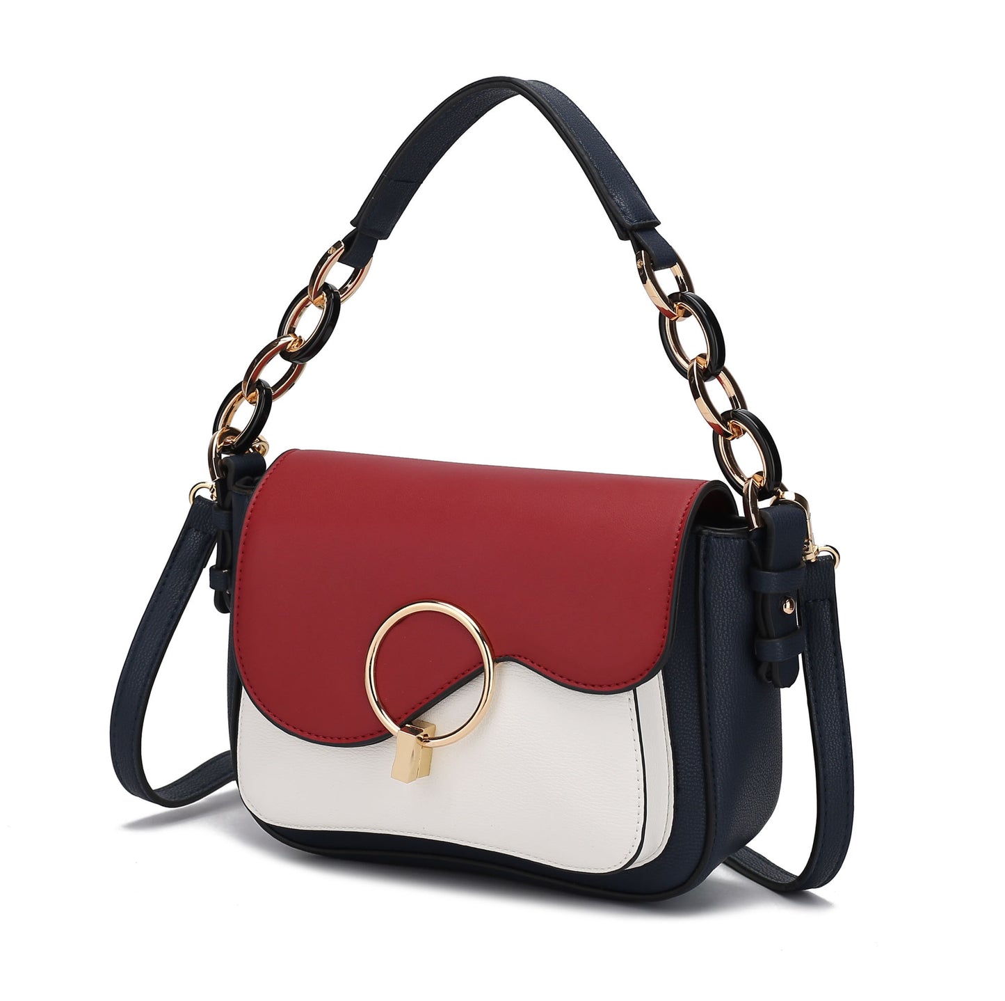 MKF Collection Fantasia Solid Crossbody