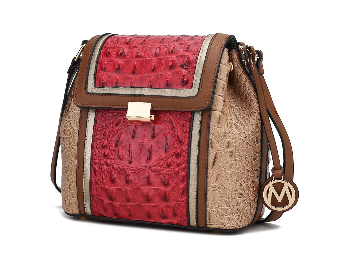 MKF Collection Jamilah Crossbody Vegan Leather Women by Mia k