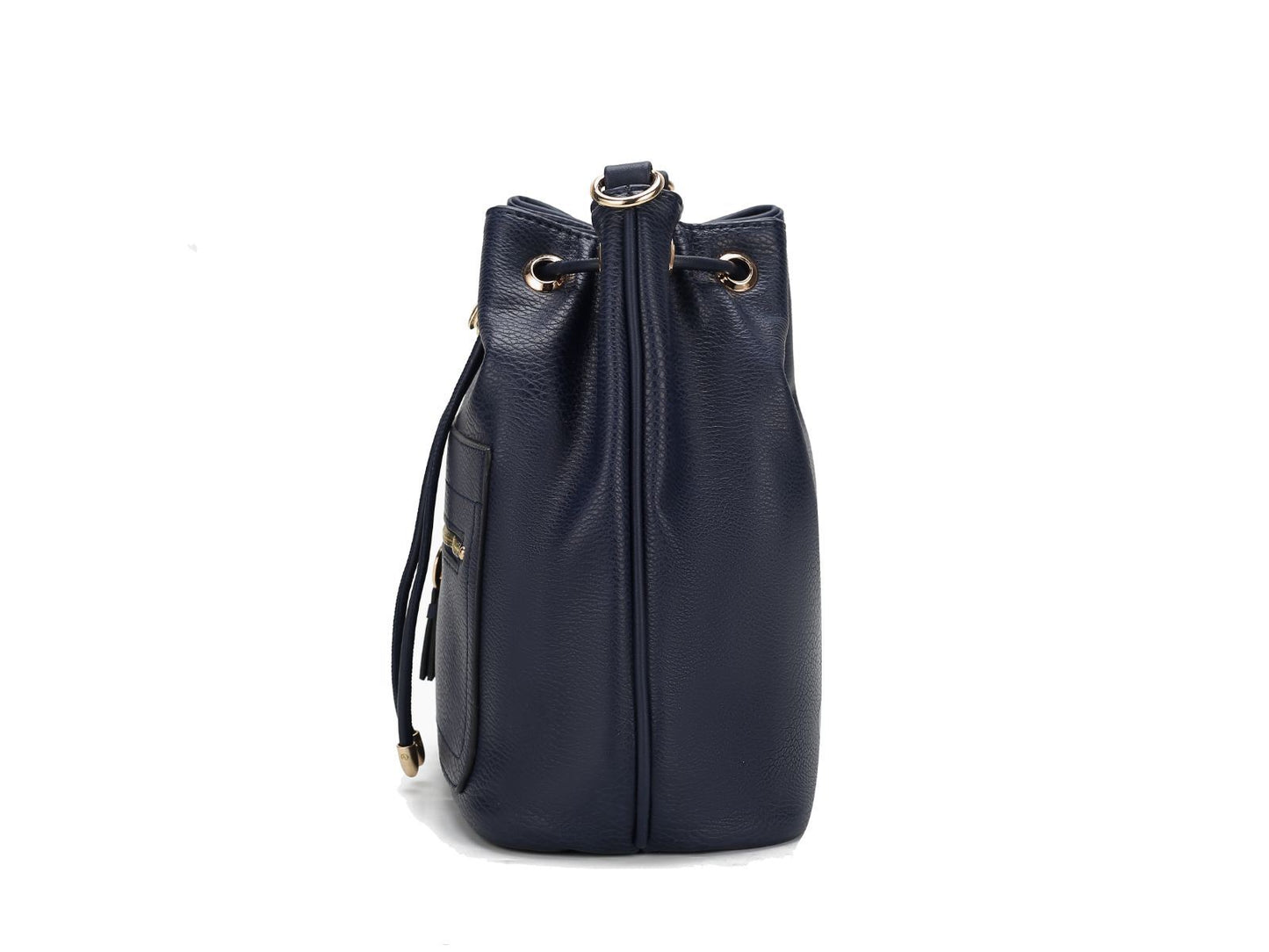 MKF Collection Larissa Vegan Leather Women's Bucket Bag with Wallet by Mia k