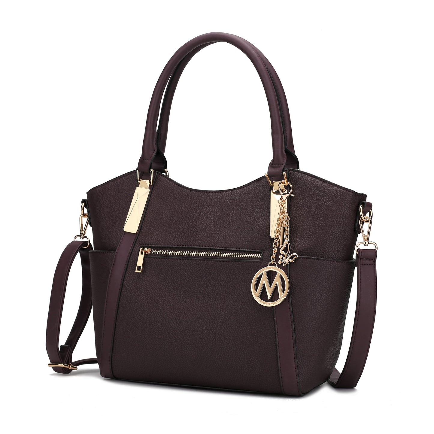 MKF Collection Janise Solid Tote Handbag