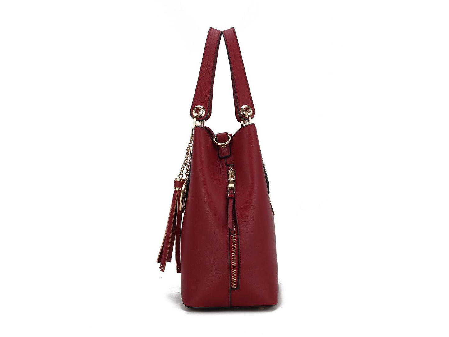 MKF Collection Lana Satchel Bag vegan Leather Women by Mia k